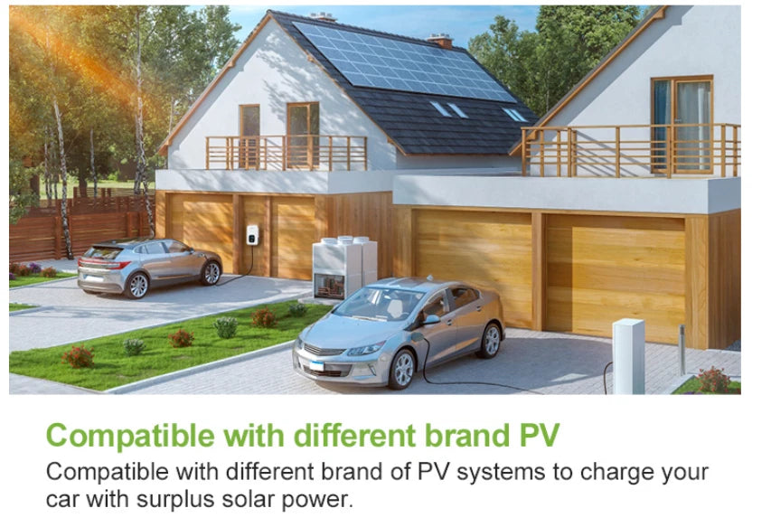 Growatt Type 2 EV Charger 22kw 3 Phase 5m Cable IP65 THOR 22AS-P