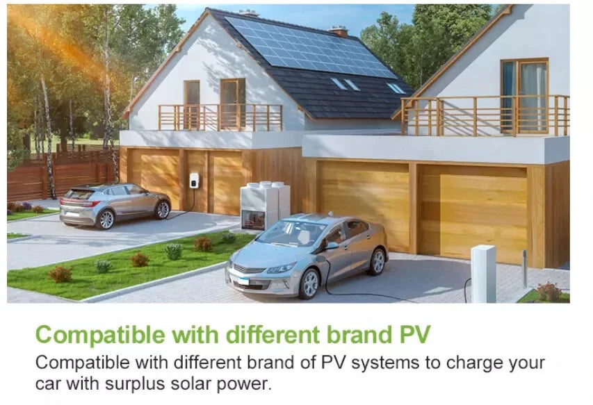 Growatt Thor Type 2 EV Charger 11kw Three Phase 5m Cable, THOR 11AS-P-V1