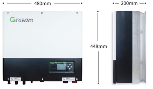 Growatt 6kW Hybrid Single Phase 2 MPPT Solar Inverter WiFi - SPH 6000TL BL-UP With Wifi