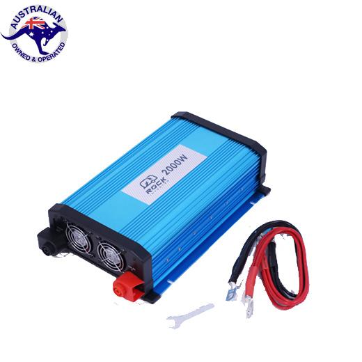 Rock Heavy Duty Pure Sine Wave Inverter 2000W DC12V to AC240V