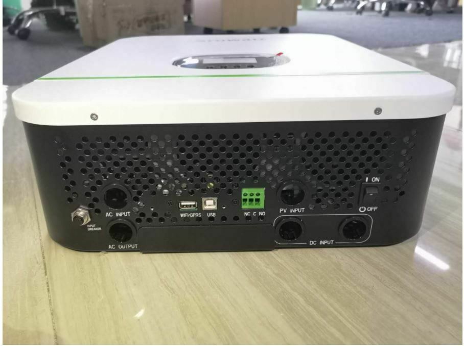 Growatt SPF 3000TL HVM-24 PV Off grid solar inverter support 24V battery MPPT