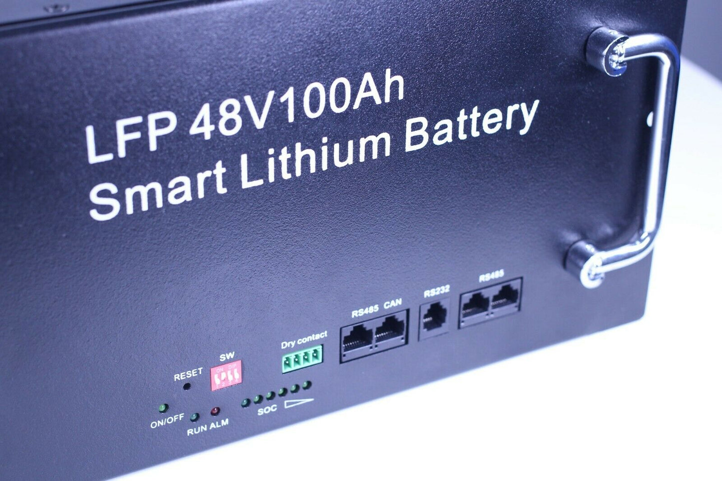 Top Lithium Battery 48V 100Ah Lithium Battery 19 Inch Rack on/ off grid Deep Cycle Energy Storage