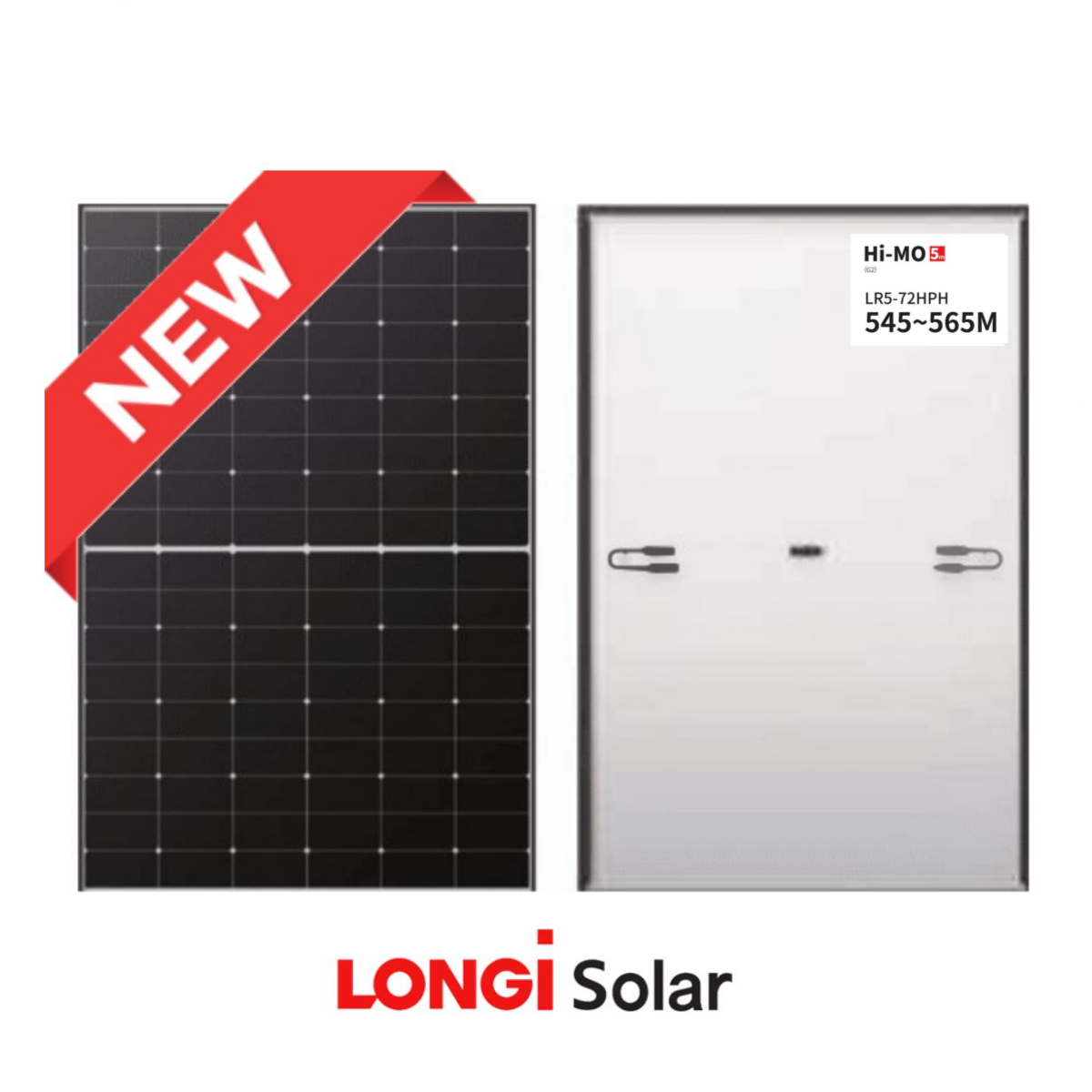 LONGI HI-MO 5M Series 555Watt 144 Cell LR5-72HPH-560M Solar Panel