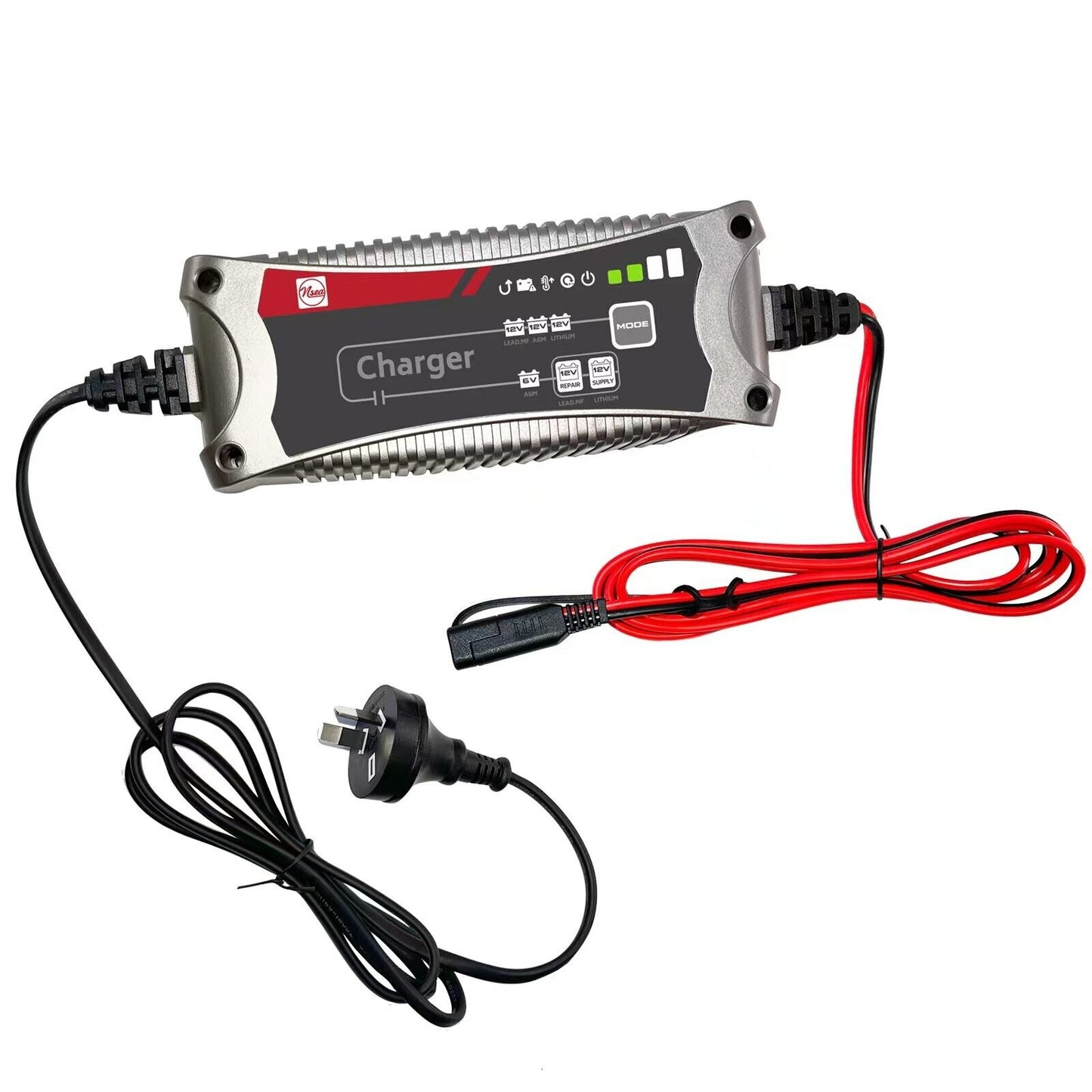 NSE Lithium Battery Charger 12V 5A charge Lead Acid and AGM battery