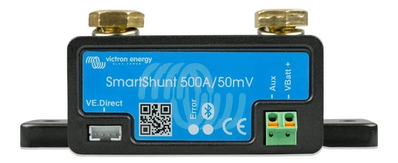 Victron Smart Shunt 500A/50mV Bluetooth SmartShunt Battery Monitor SHU050150050