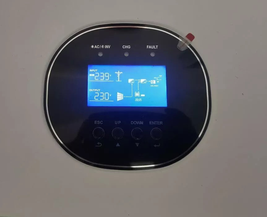 Growatt SPF 2000TL HVM-24 PV Off grid solar inverter support 24V battery MPPT