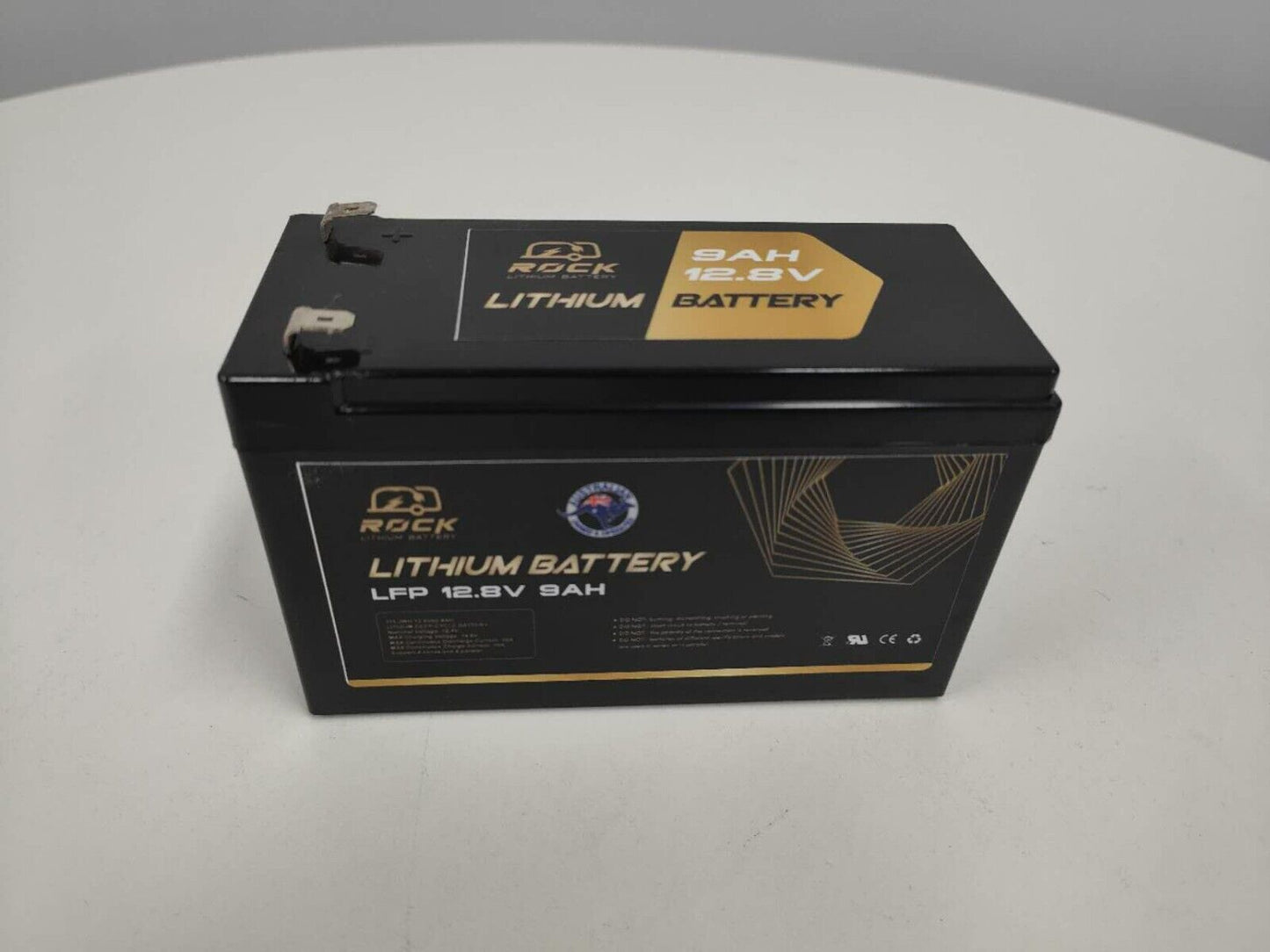 Rock Lithium Iron Phosphate (LiFePO4) Battery 12.8V 9AH