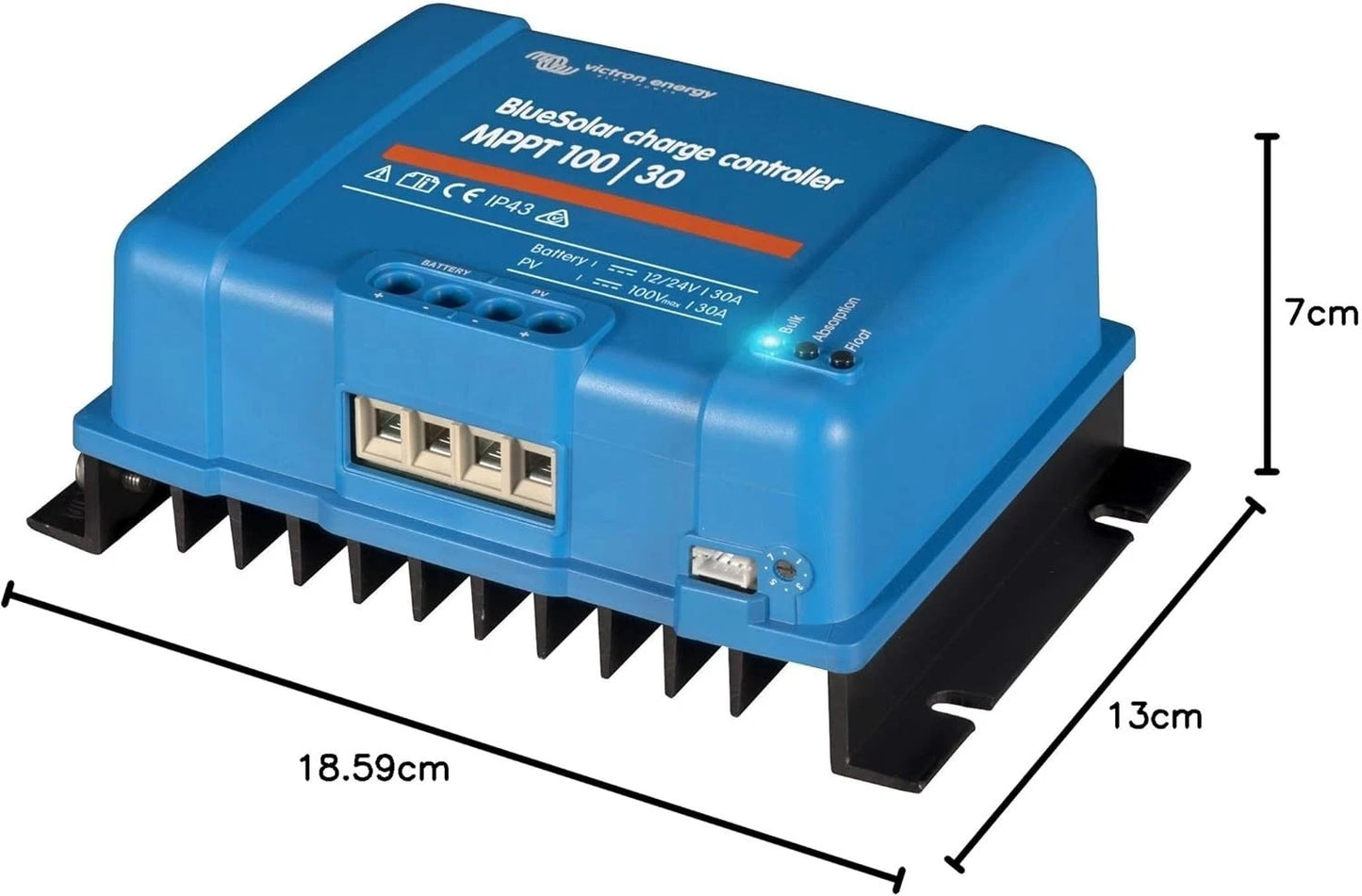 Victron Smart Solar MPPT 100/30 (12/24V) Solar Charge Controller -SCC110030210