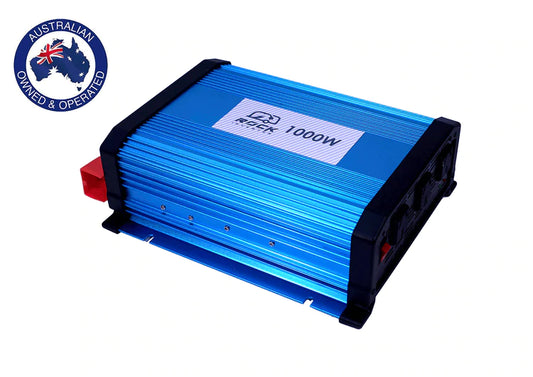 Rock Heavy Duty Pure Sine Wave Inverter 1000W DC12V to AC240V