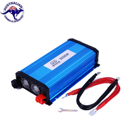 Rock Heavy Duty Pure Sine Wave Inverter 3000W DC12V to AC240V