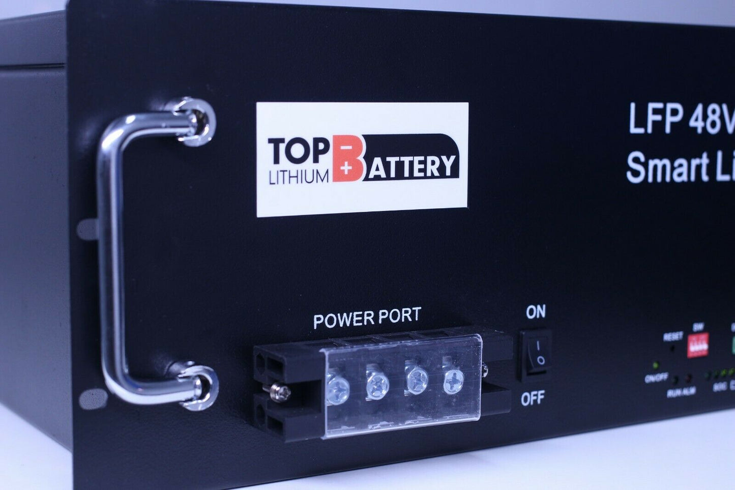 Top Lithium Battery 48V 50Ah Lithium Battery 19 Inch Rack on/ off grid Deep Cycle Energy Storage